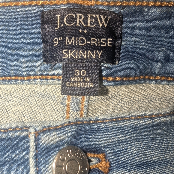 J. Crew Women's Light Blue Skinny Jeans - Picture 3 of 3
